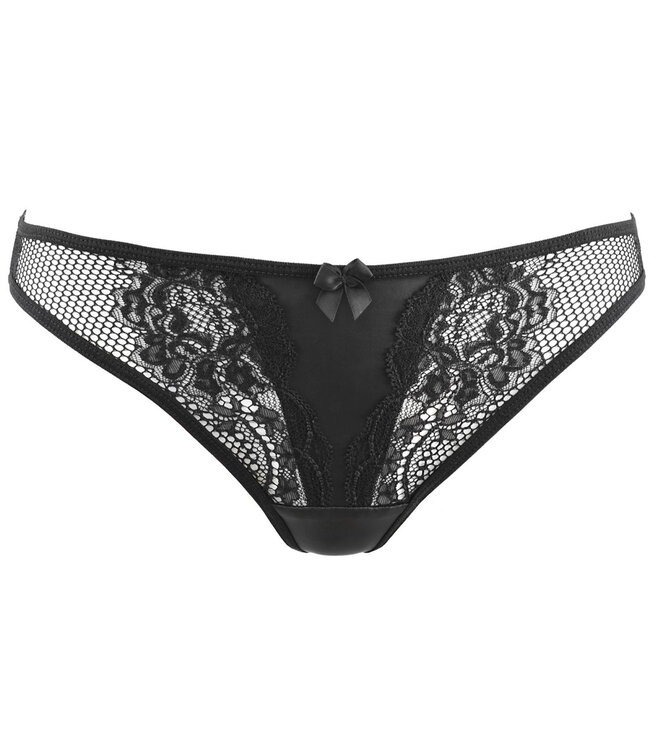 Axami Zwarte string Silvi