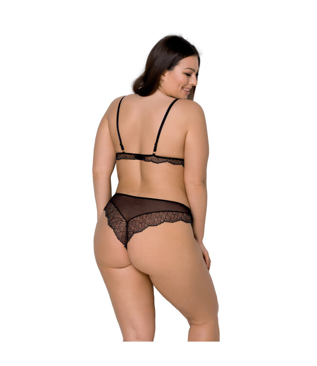 Passion 2-delig setje Amberly zwart