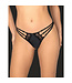 Roza Zwarte string Halika