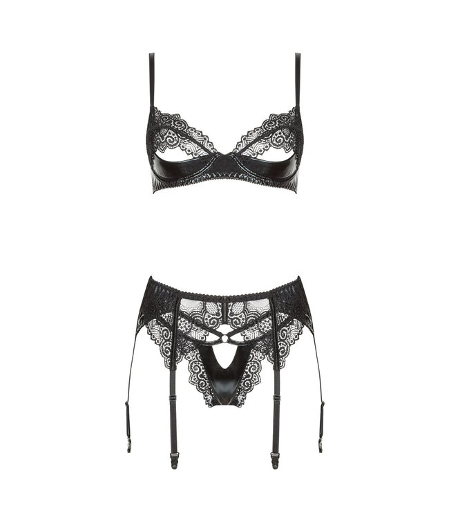 Beauty Night Fashion SALE L/XL Lingerie setje Marilyn zwart