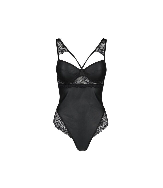 Passion-Exklusiv Zwarte  stringbody Loona