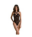 Passion Selaginella zwarte body open kruisje