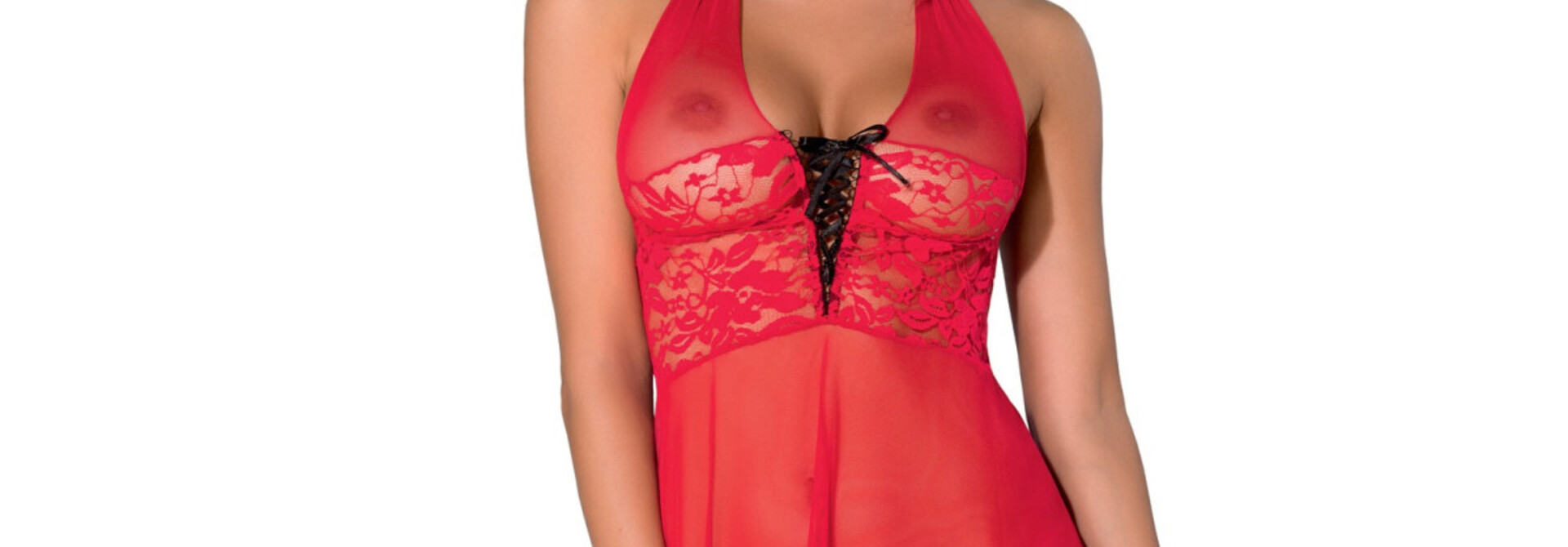 Freya chemise red