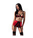 Passion-Exklusiv PE Femmina rode 3-delige set