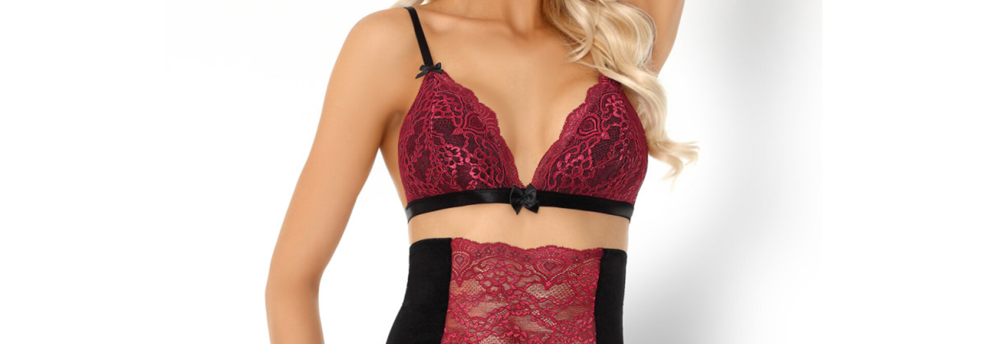 Nerysa 3pcs set black-purple