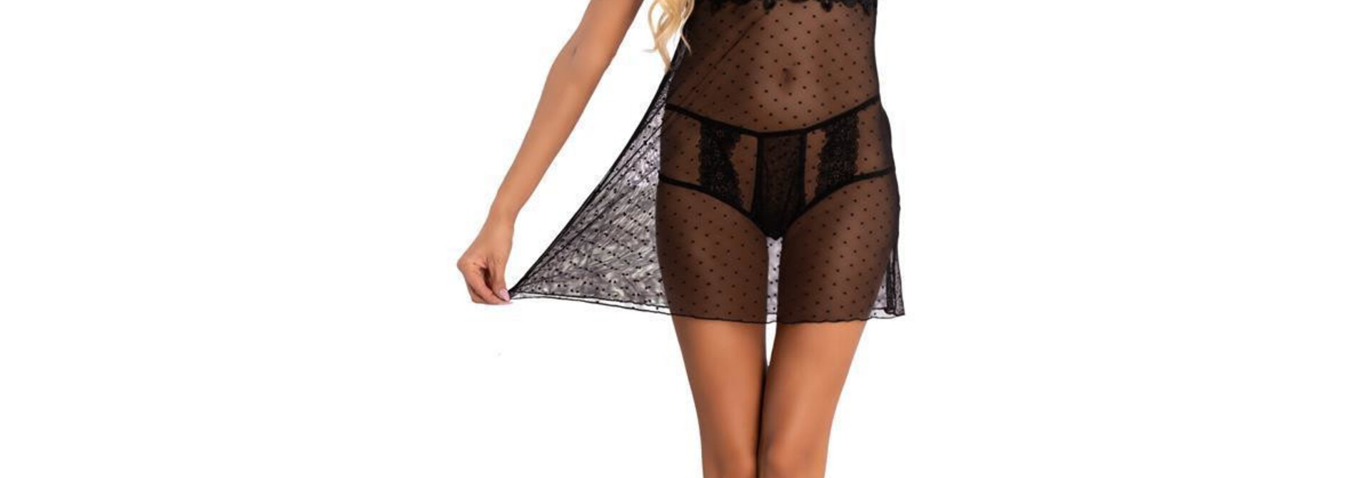 Neearis chemise & panty black