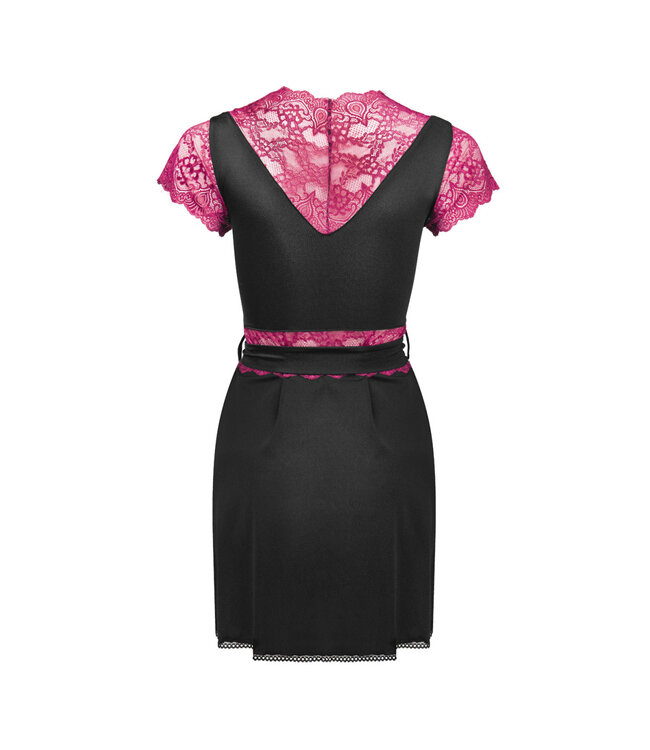 LivCo Corsetti Fashion Kumiko dressing gown black-purple