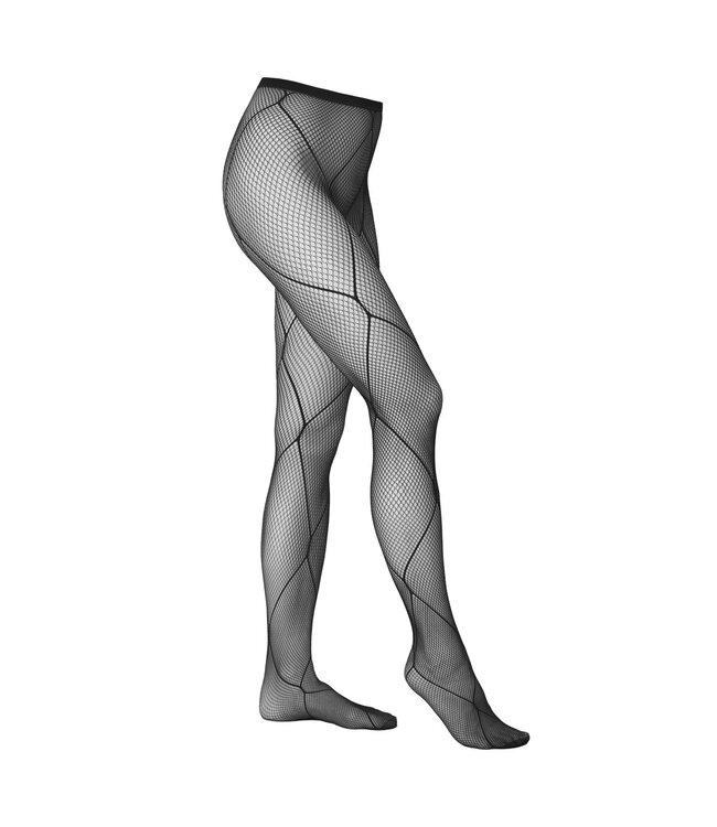 Kotek T005 visnet panty zwart