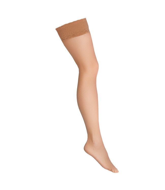 Kotek H020 visnet hold ups beige