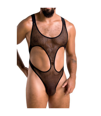 Passion MEN PM 040 LEON body zwart Passion MEN PM 040 LEON body zwart