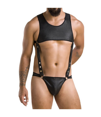 Passion MEN PM 056 ADAM body zwart Passion MEN PM 056 ADAM body zwart