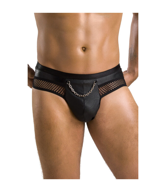 Passion MEN PM 030 TOM Slip open zwart