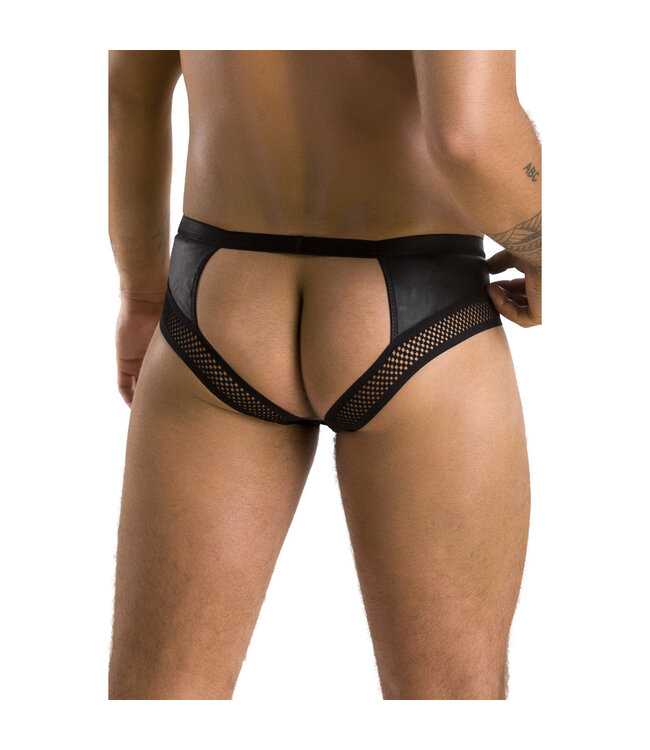 Passion MEN PM 030 TOM Slip open zwart