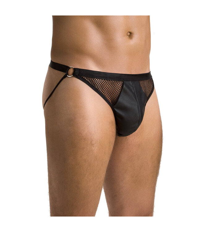 Passion MEN PM 034 LUKE Slip open zwart