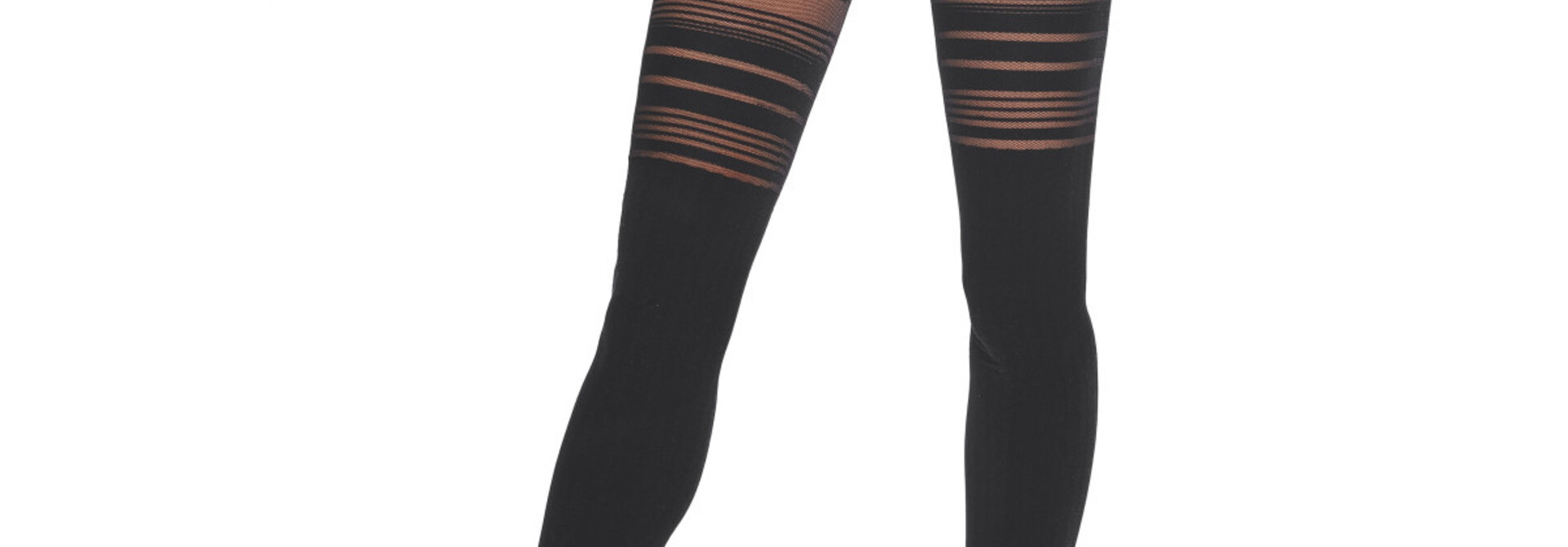 T010 panty zwart 80den
