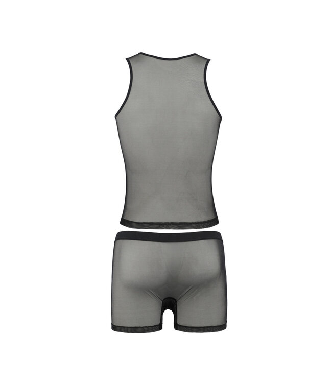 Passion MEN PM 054 OSCAR lingerie Set zwart