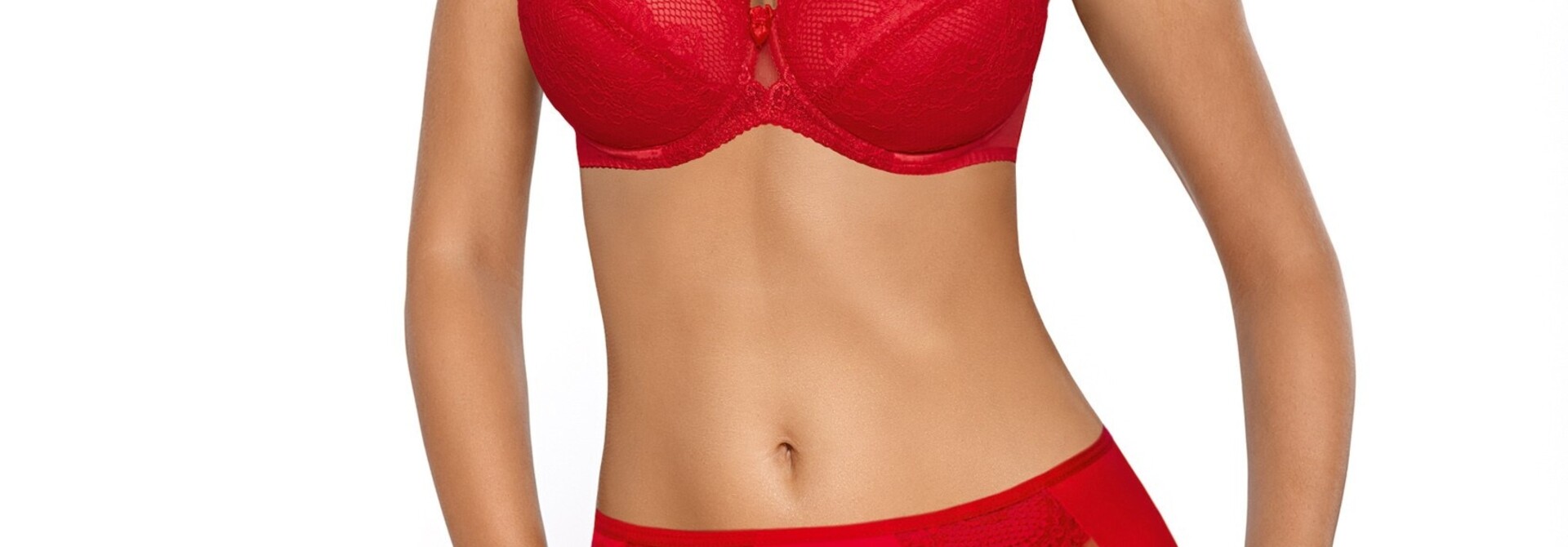 CASSI Slip High Waist Rood