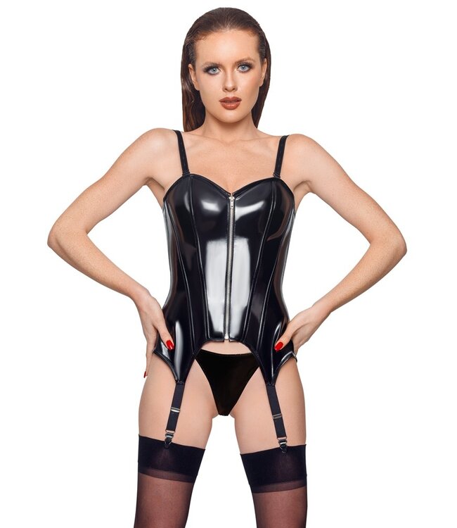 Black Level Vinyl Corset
