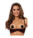 Axami Axami Amara BH zwart-rood met open cups