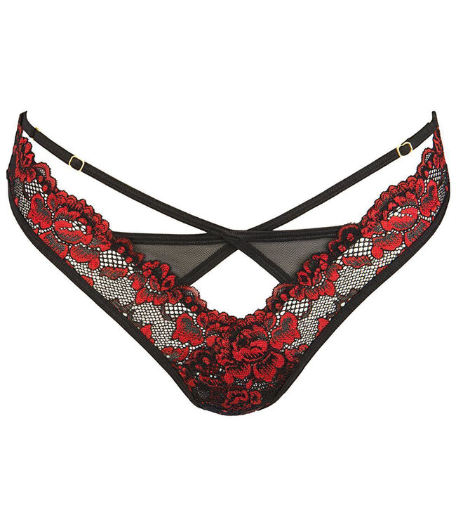 Axami Axami Valentina - Bijpassende string in zwart