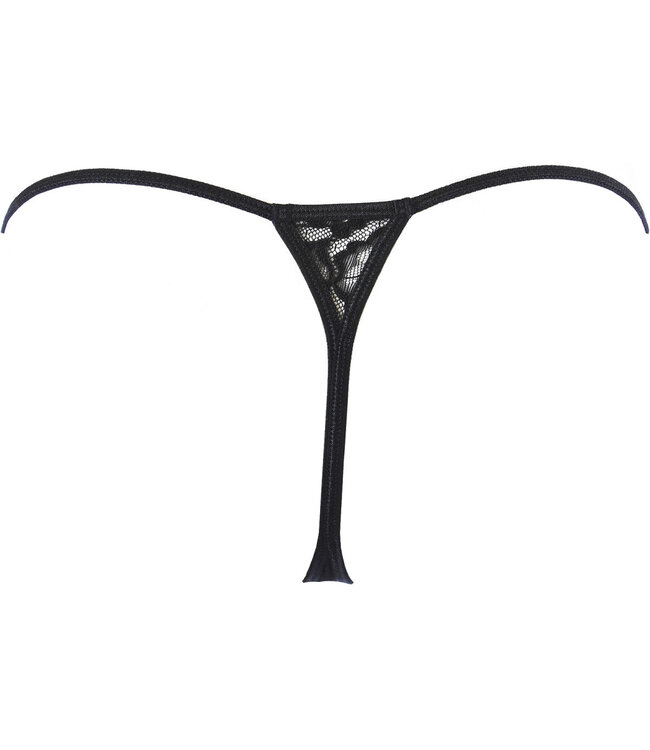 Axami Axami Seraphine - Babydoll met bijpassende string in zwart