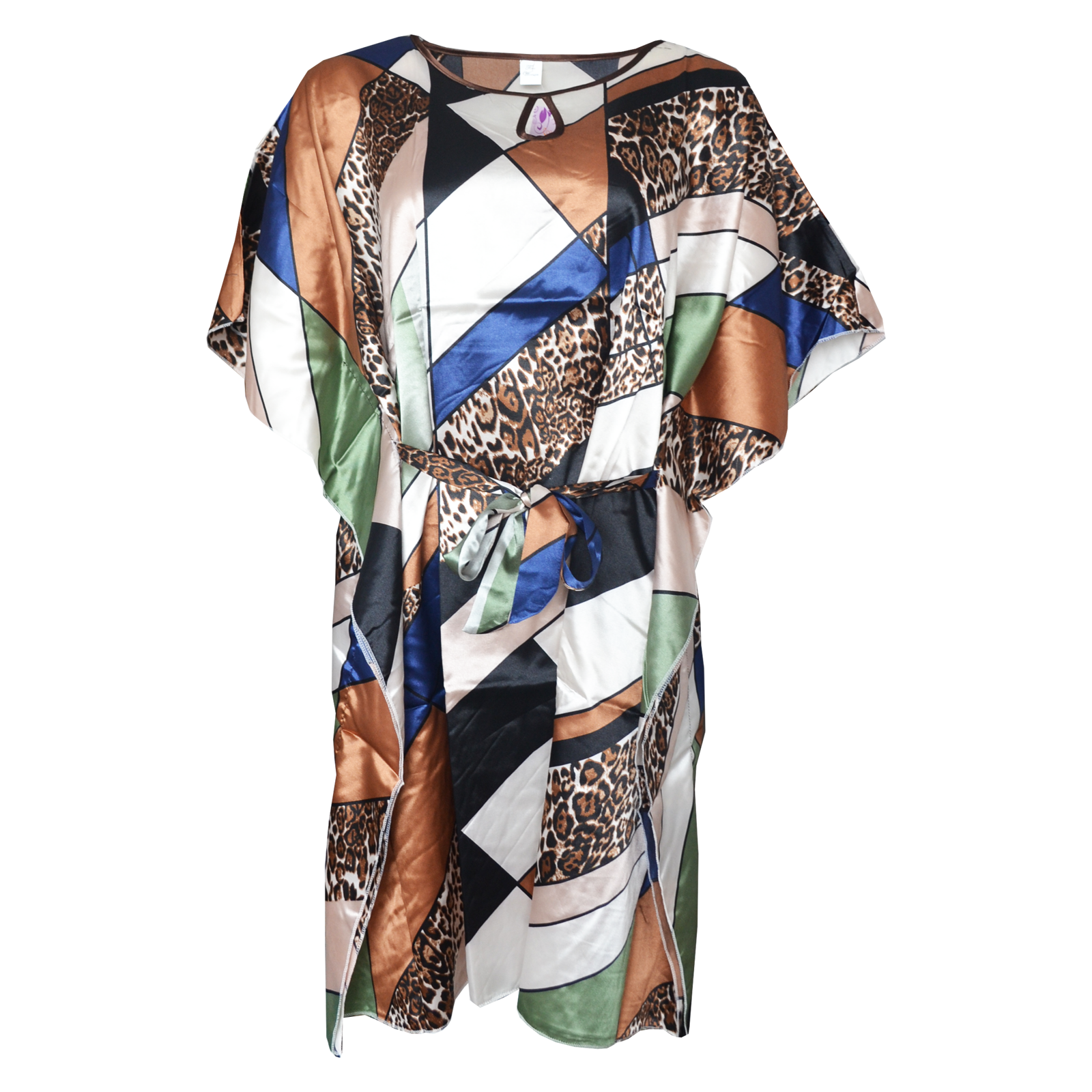 Caftan Plage Femme Oversize – Kimono Boho Chemise De Nuit Longue Paréo Bikini Cover-up Été Vacances