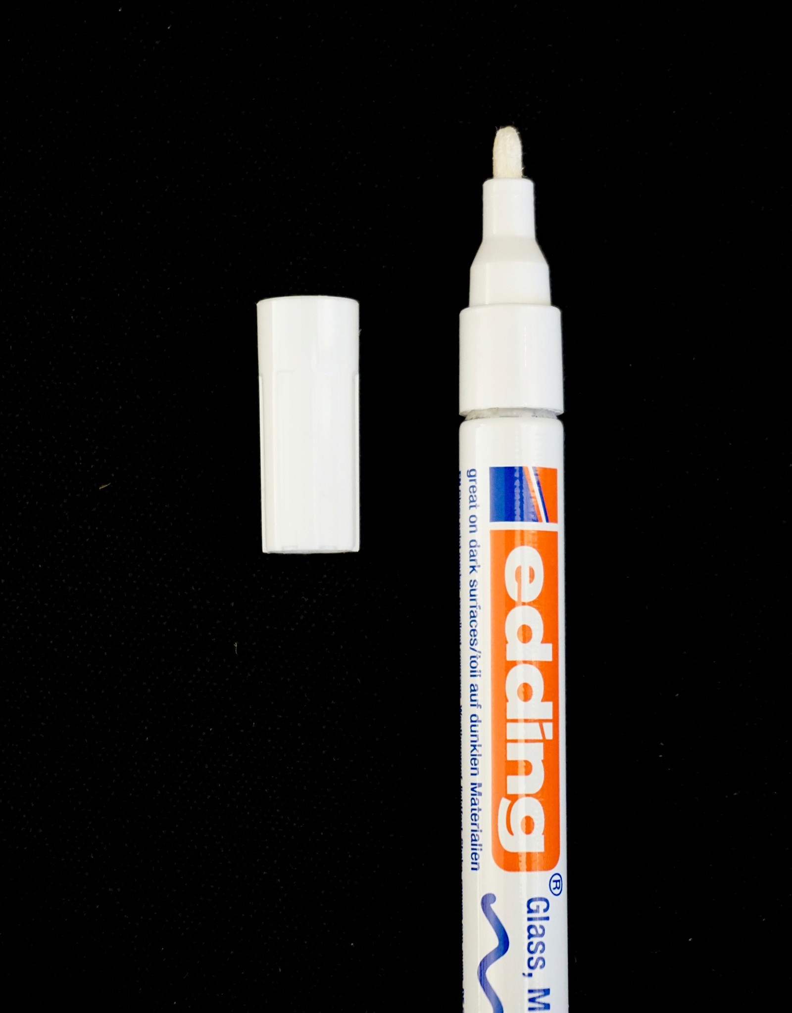Glossy paint marker I white I edding751 I 1-2 mm
