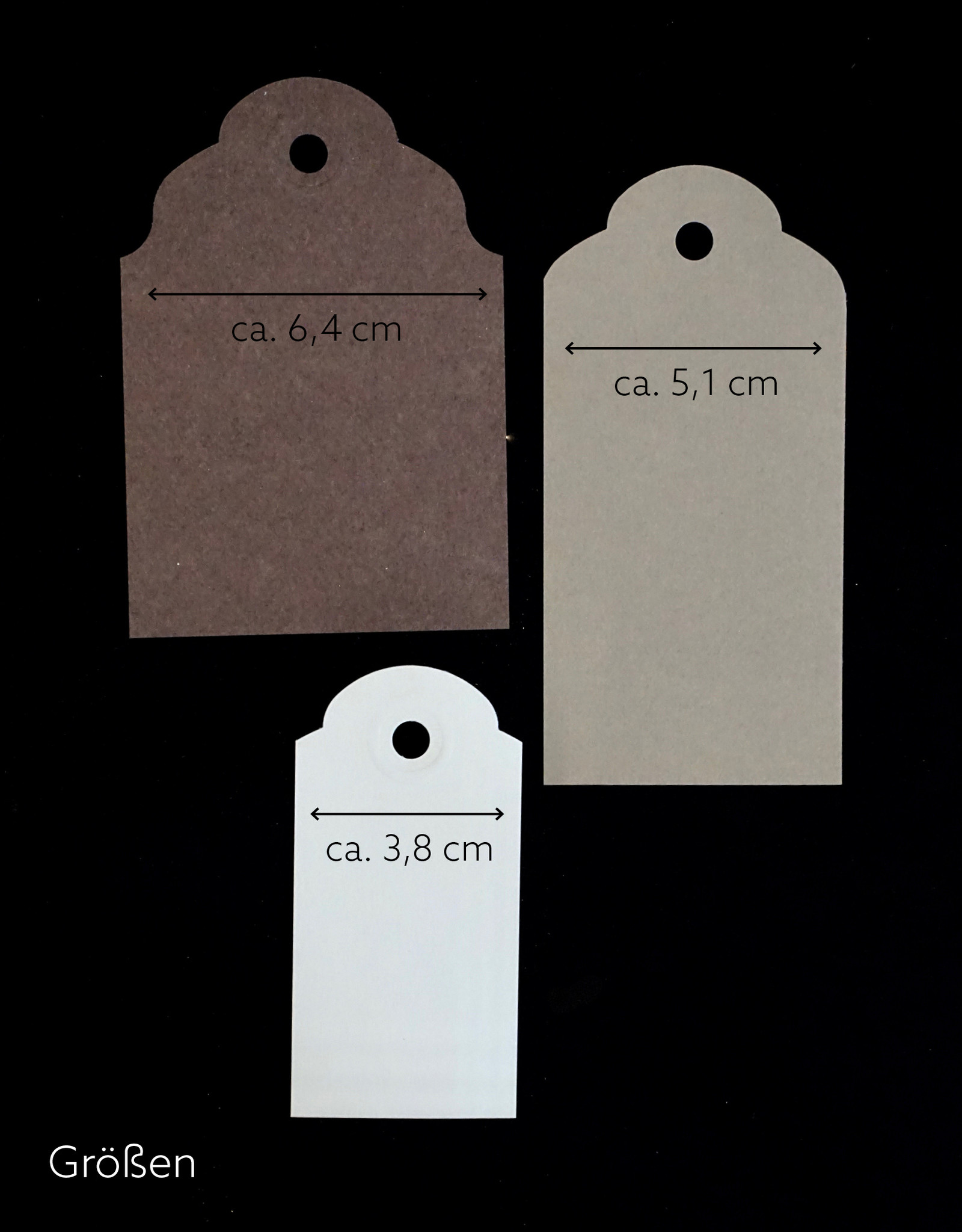 Tag Punch I straight corners / rounded corners I three sizes