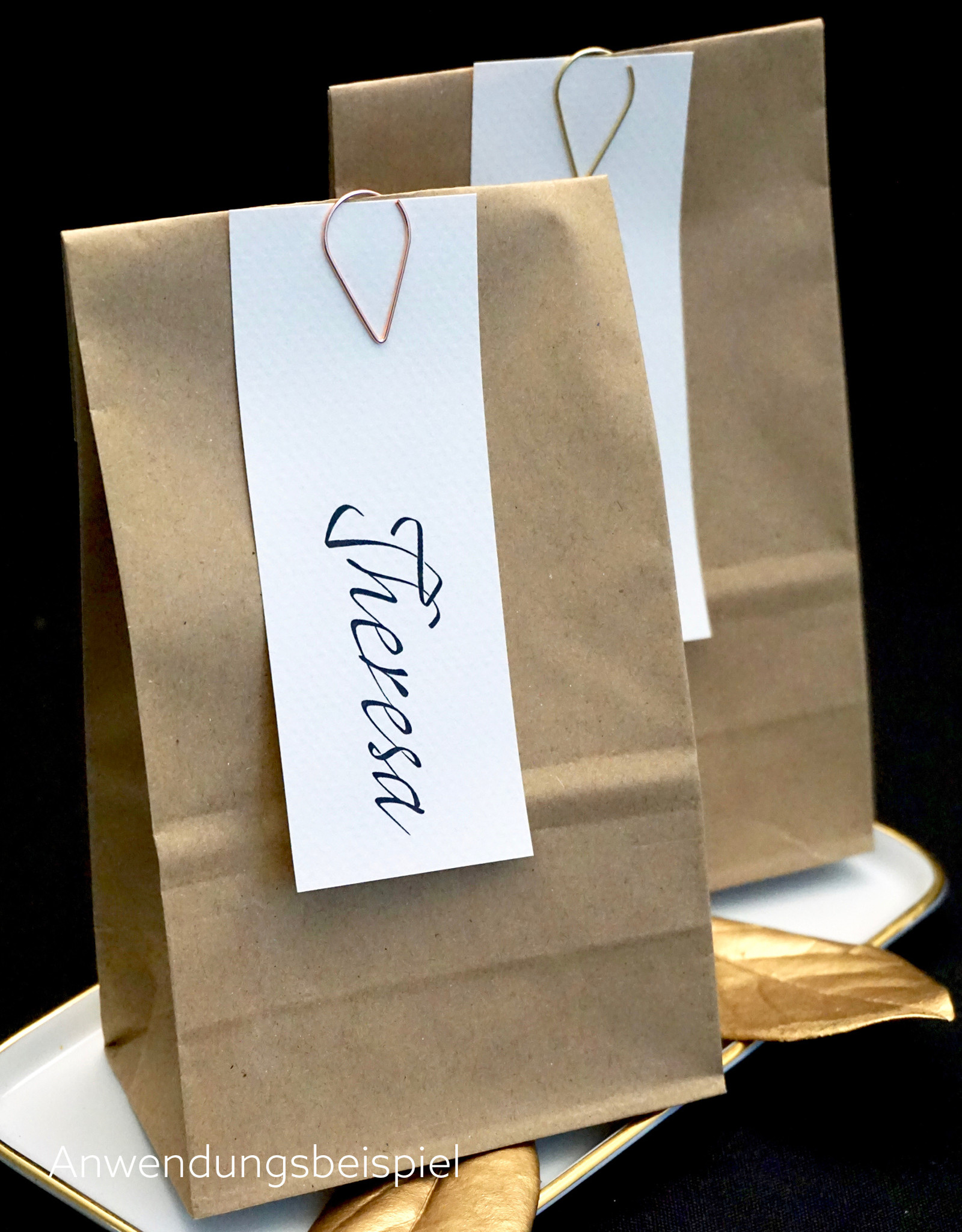 Kraft paper bags I M I Block bottom bags I 12 pieces