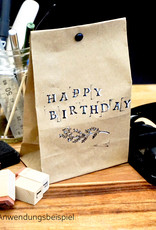 Kraft paper bags I M I Block bottom bags I 12 pieces