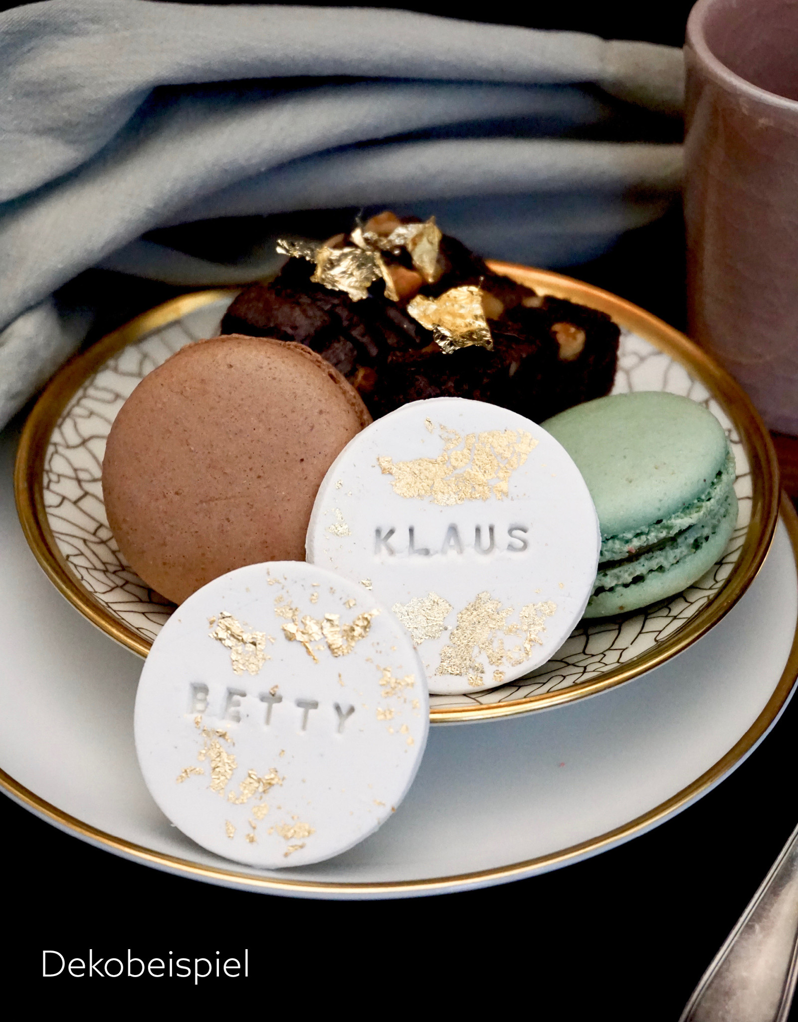 DIY Set Clay Place Cards  I Classic