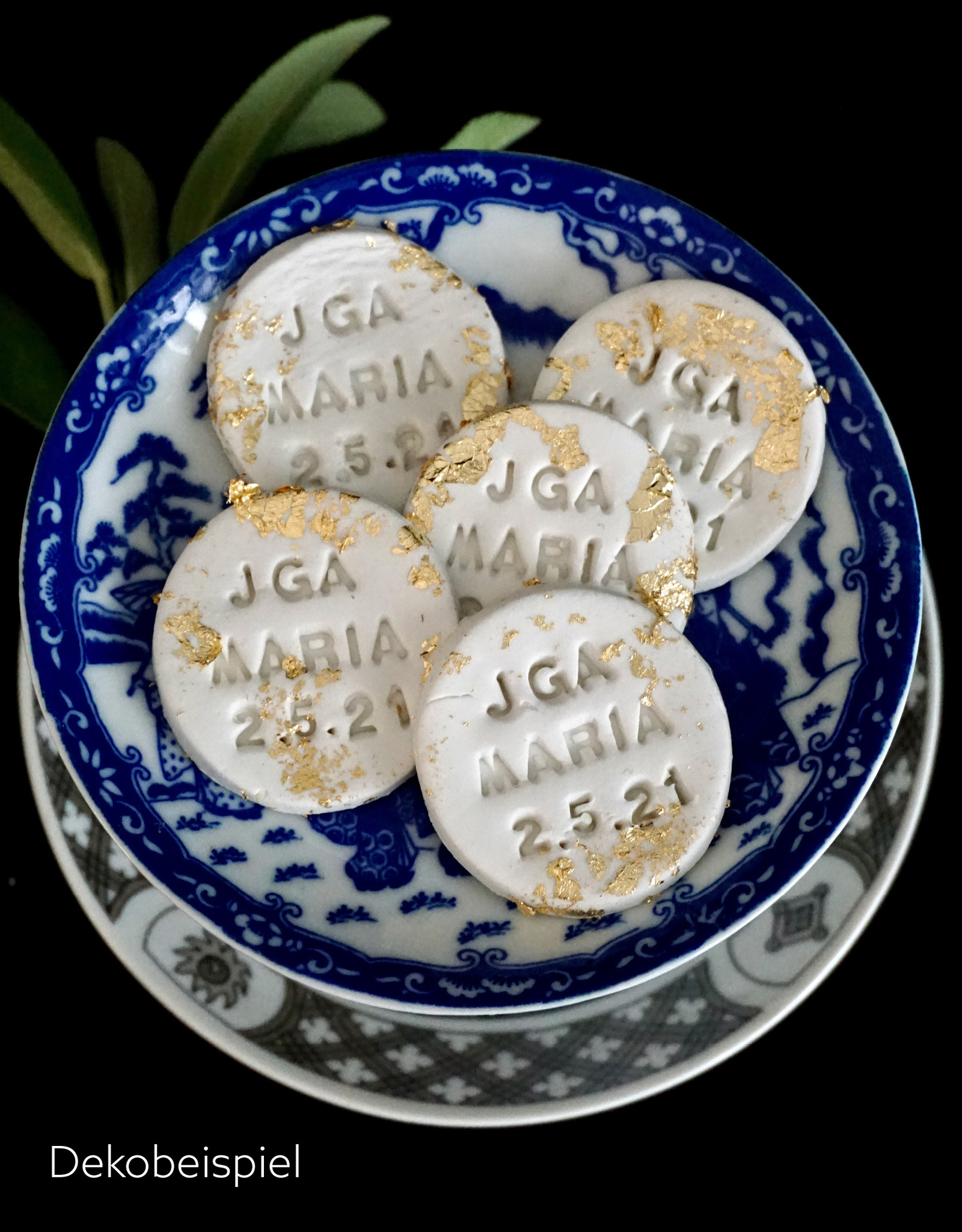 DIY Set Clay Place Cards  I Classic
