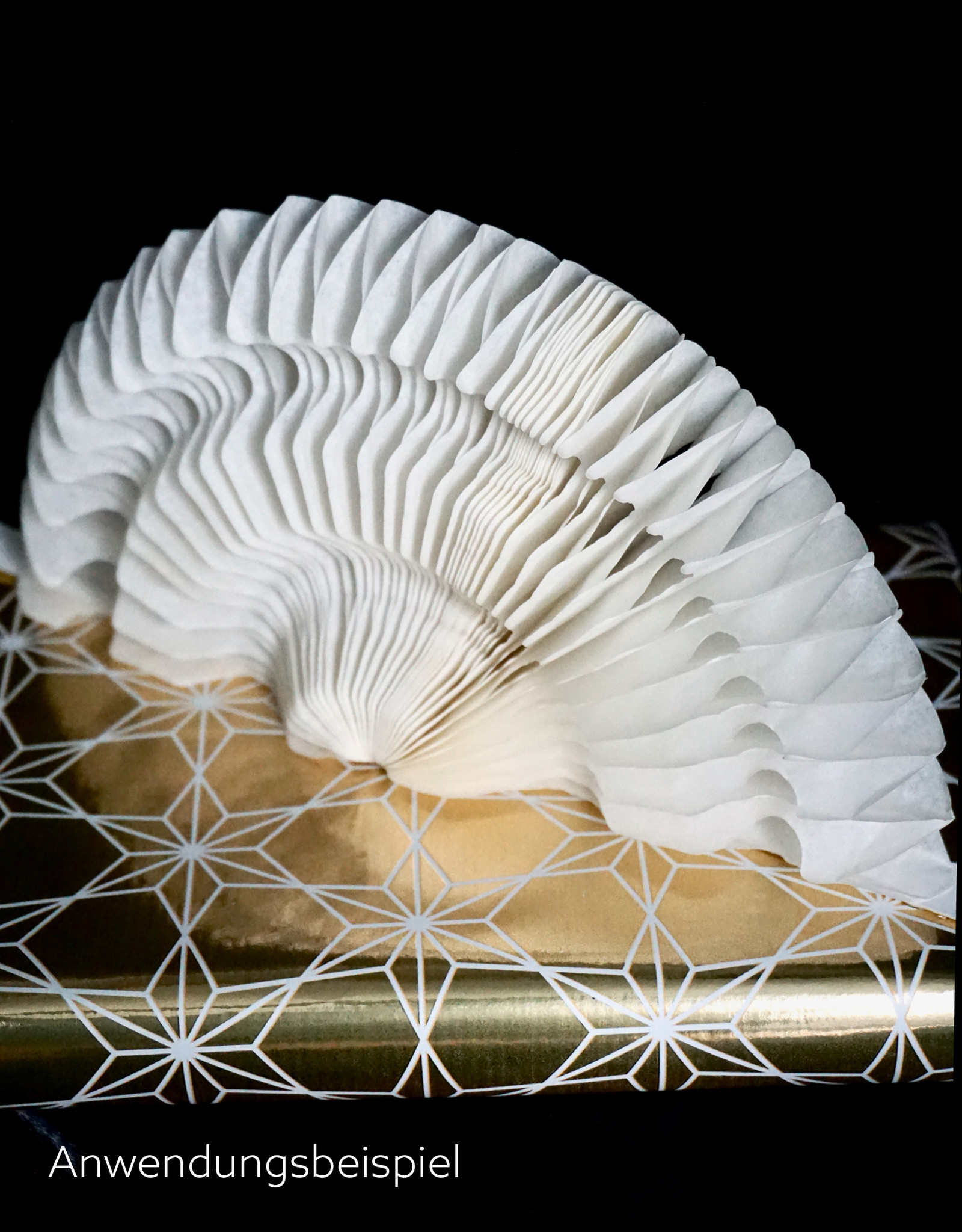 Papier-Rosette I verschiedene Farben