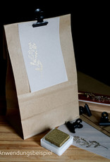Kraft paper bags I M I Block bottom bags I 12 pieces