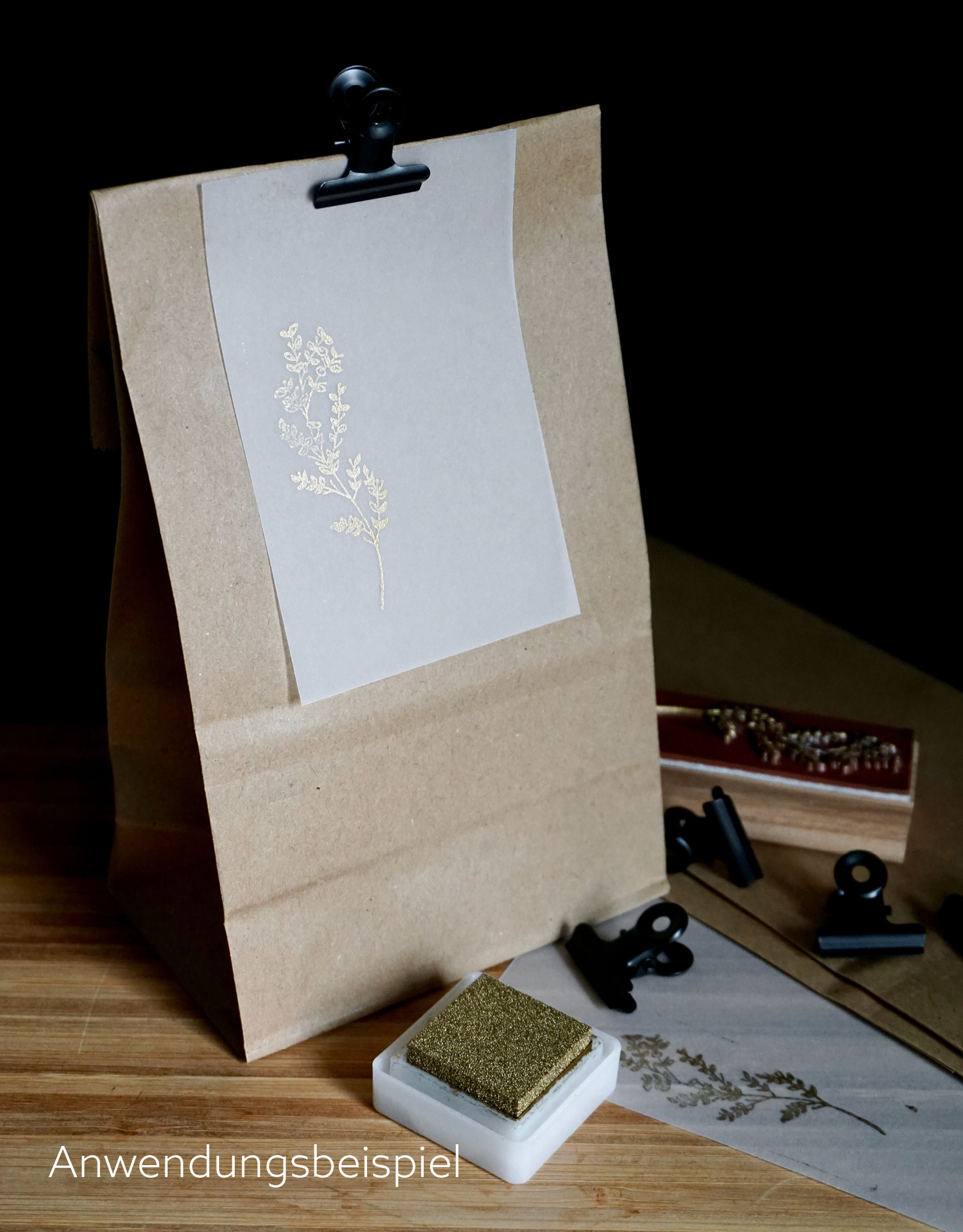 Kraft paper bags I M I Block bottom bags I 12 pieces