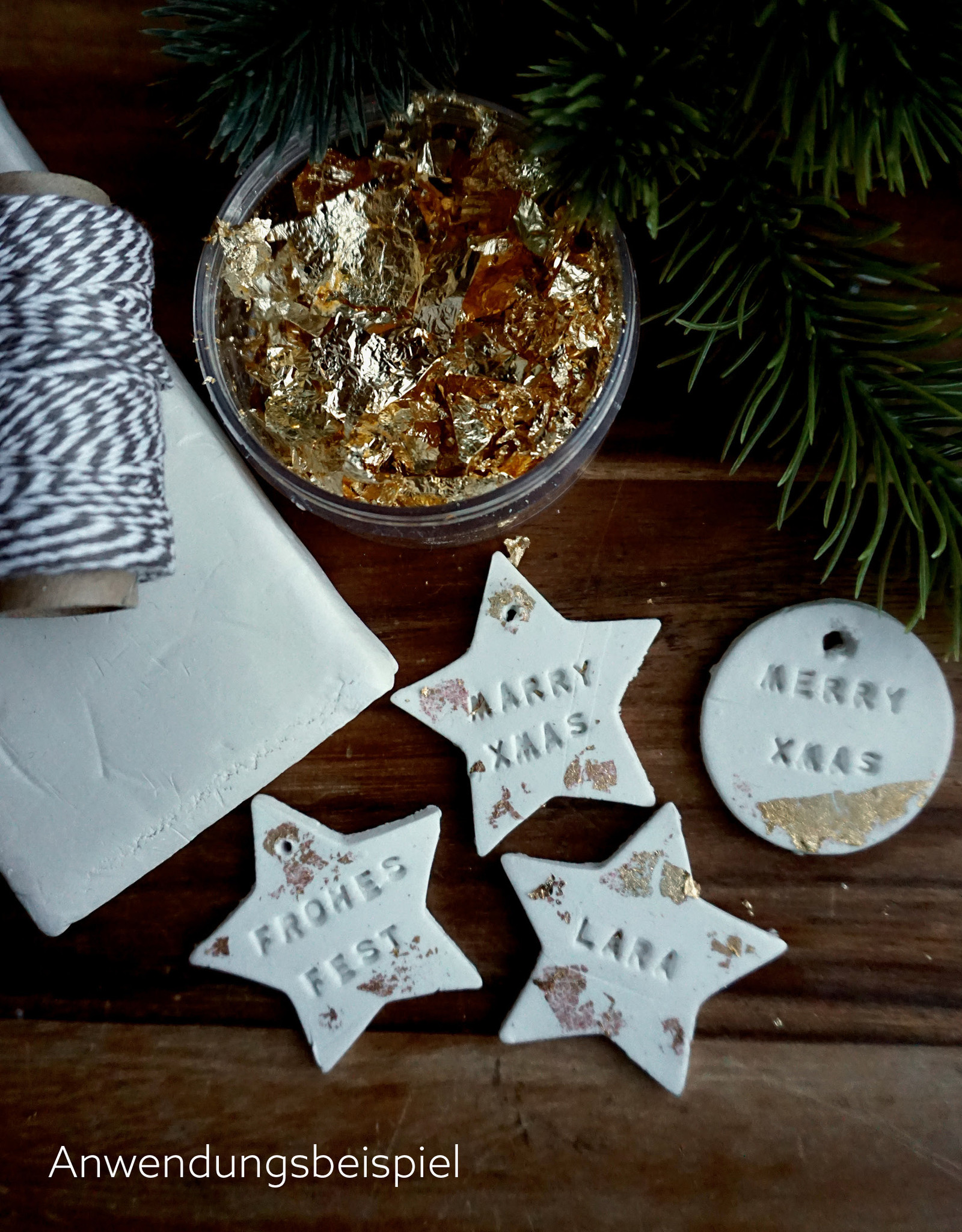 DIY Set Clay Place Cards  I Classic