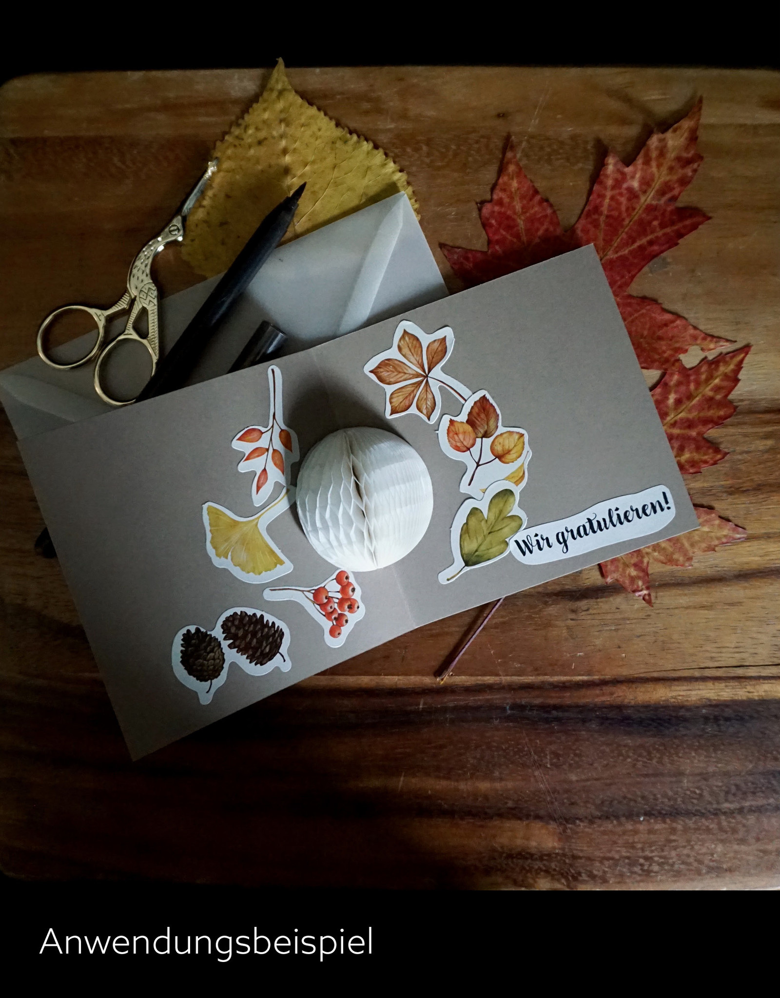 Mini-Sticker "Herbst" (25 Stück)