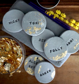 DIY Set Goldtaler I Beton