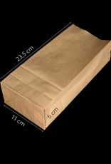 Kraft paper bags I M I Block bottom bags I 12 pieces