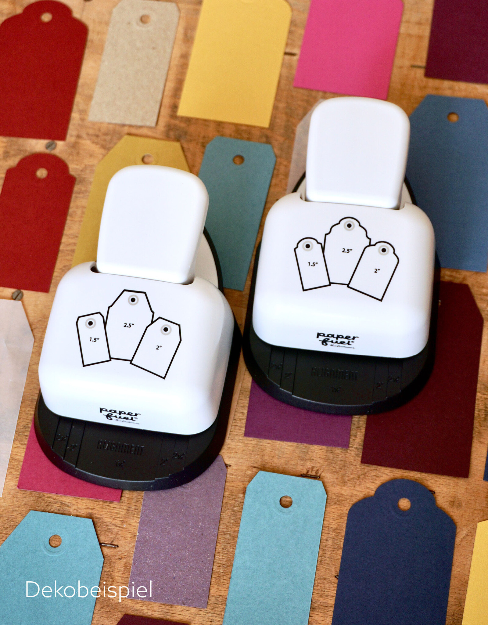 Tag Punch I straight corners / rounded corners I three sizes