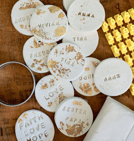 DIY Set Clay Place Cards  I Classic