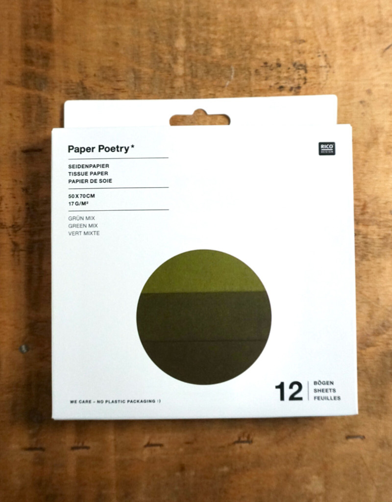 Tissue Paper I various colours I 12 sheets