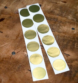 Round stickers I gold I 12 pieces
