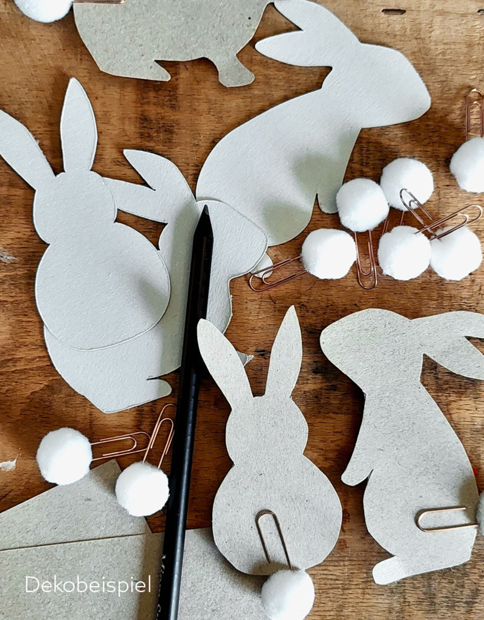 DIY Set DIY set for pompom bunnies I 10/20 pieces