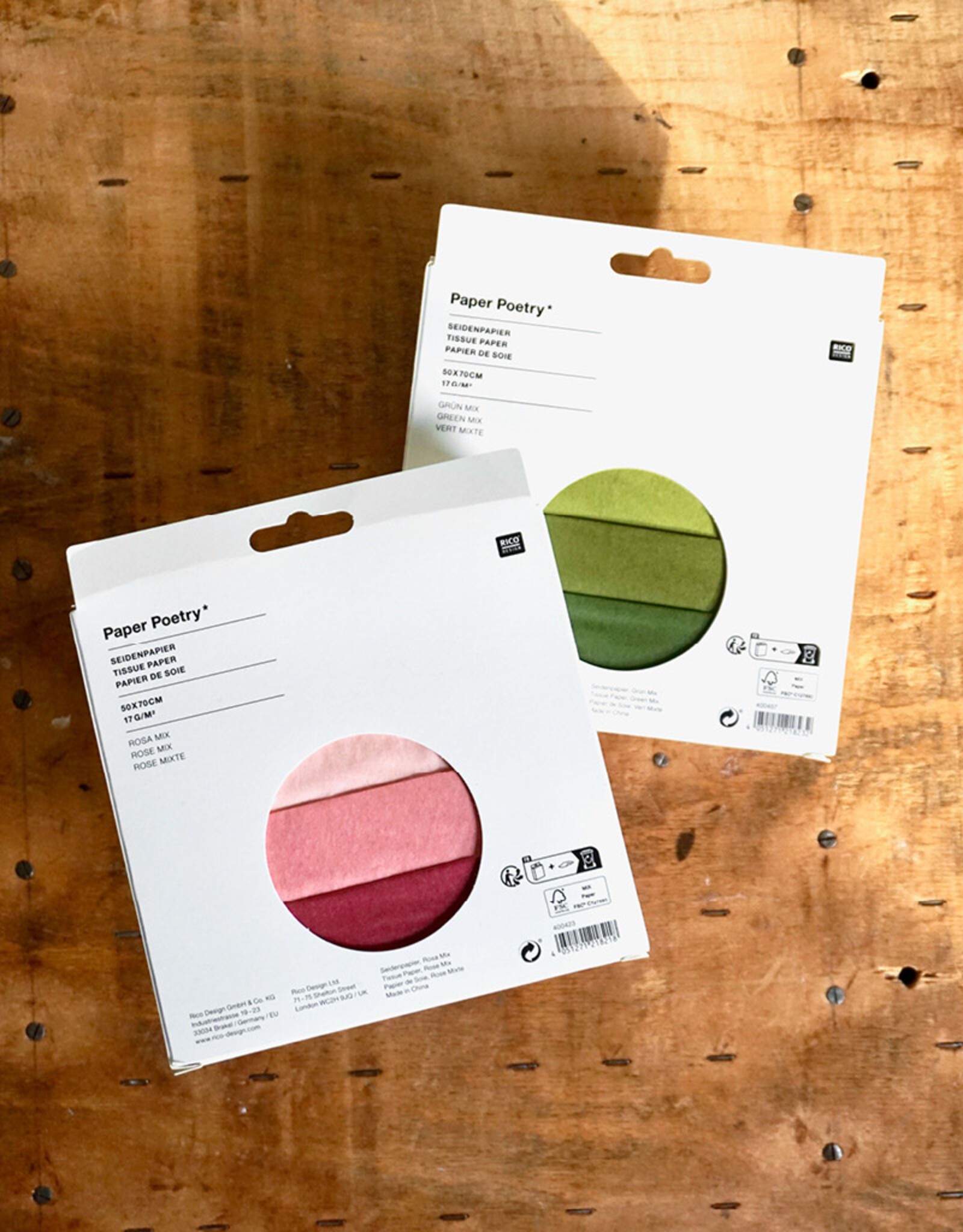Tissue Paper I various colours I 12 sheets