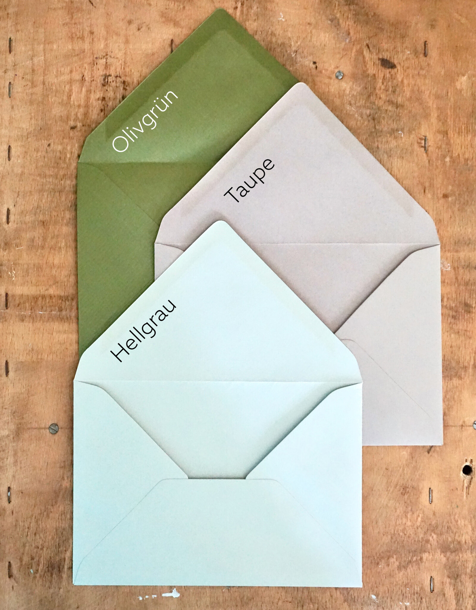 Envelopes I Standard I Various Colors