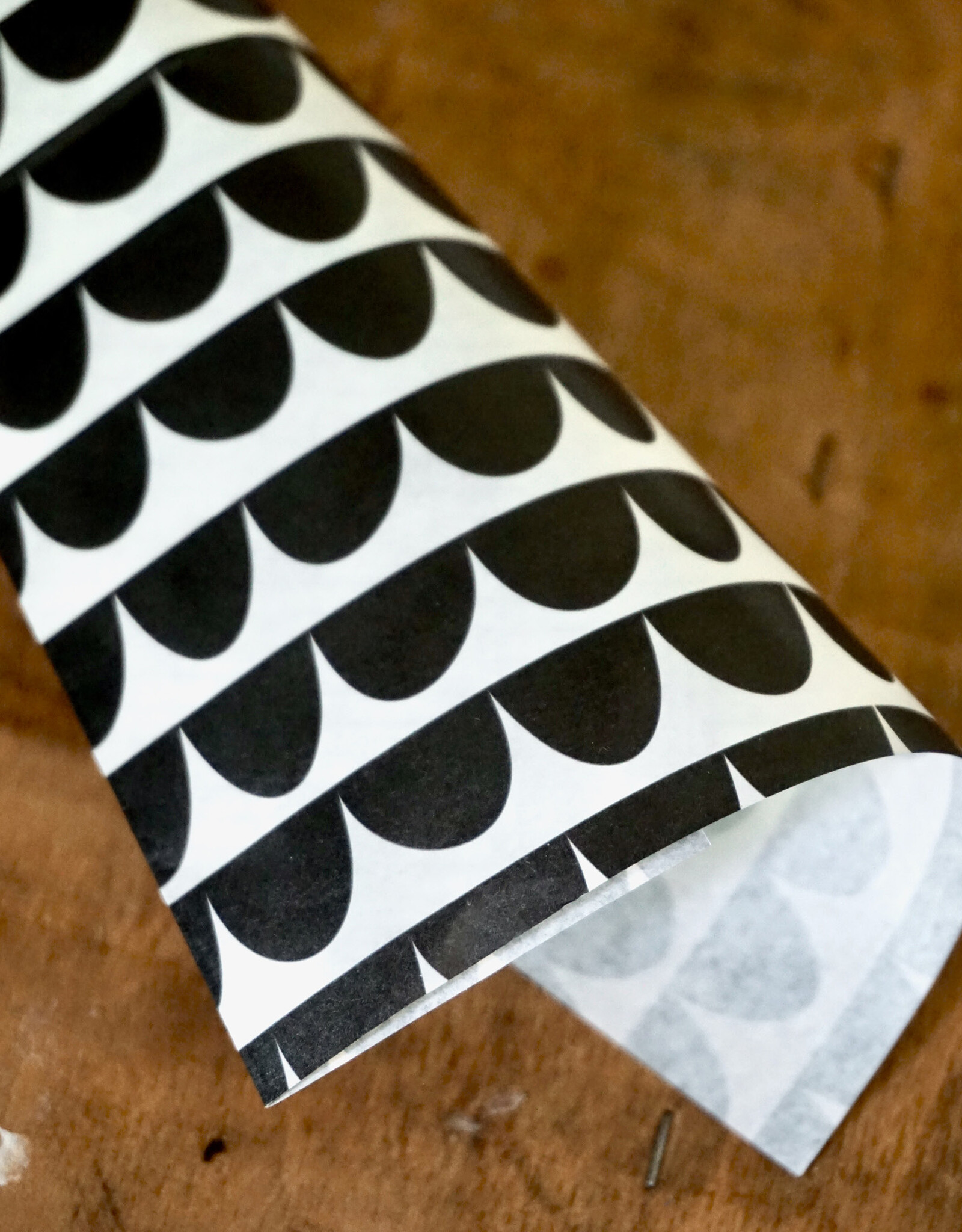 Paper Patch Papier I Schwarz-Weiß  I 3 Bögen