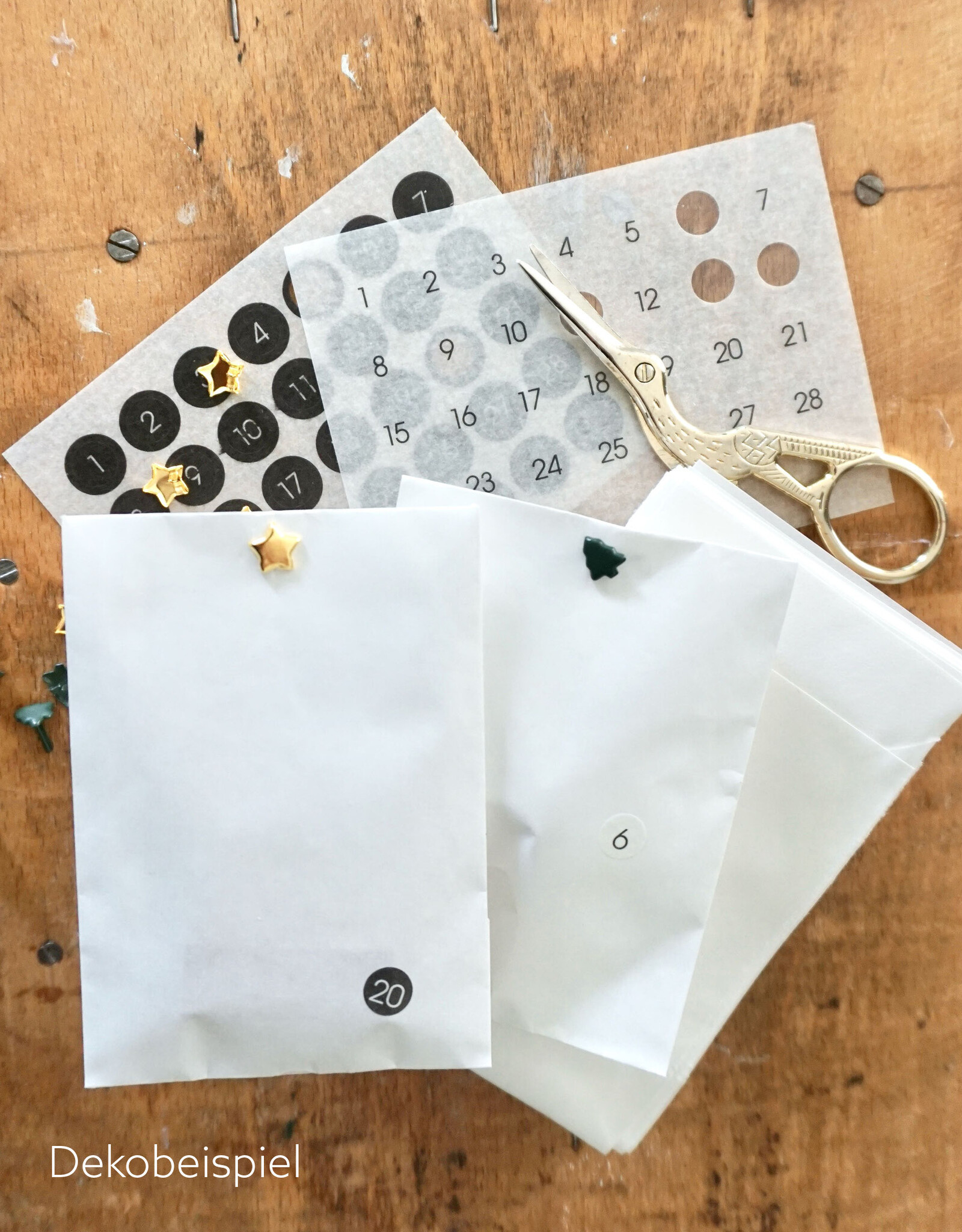 Special DIY Advent calender set I Mini