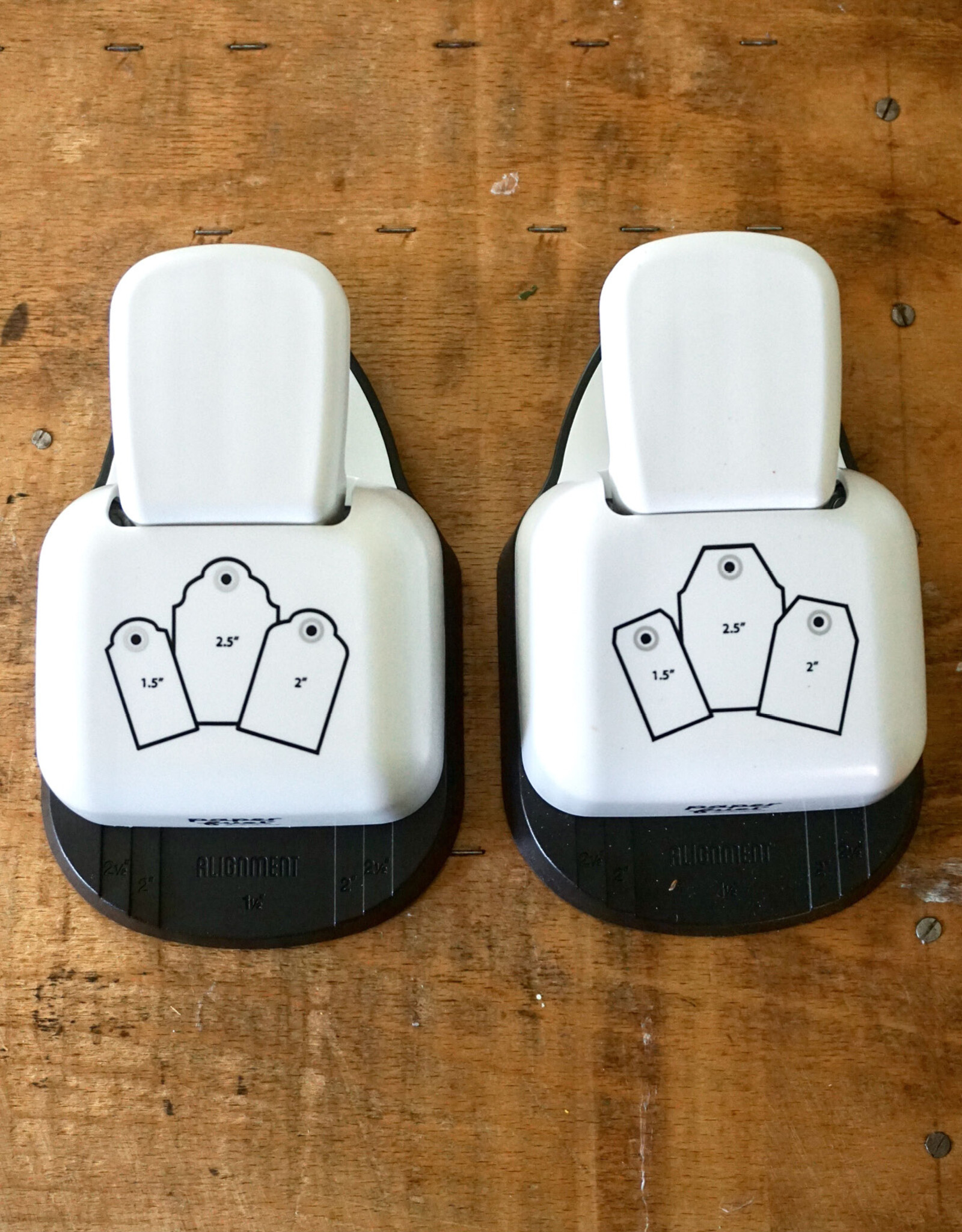 Tag Punch I straight corners / rounded corners I three sizes