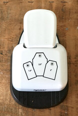 Tag Punch I straight corners / rounded corners I three sizes